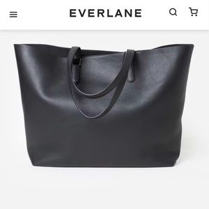 Italian leather tote.